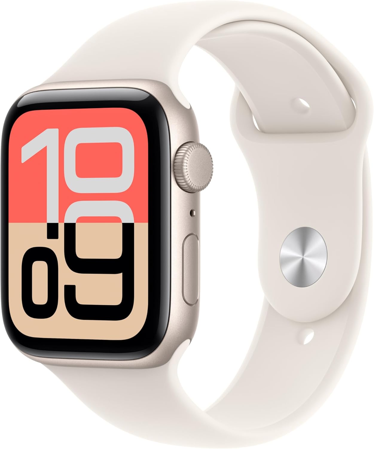 Apple Watch SE 3 40mm Starlight Aluminum Case with Starlight Sport Band