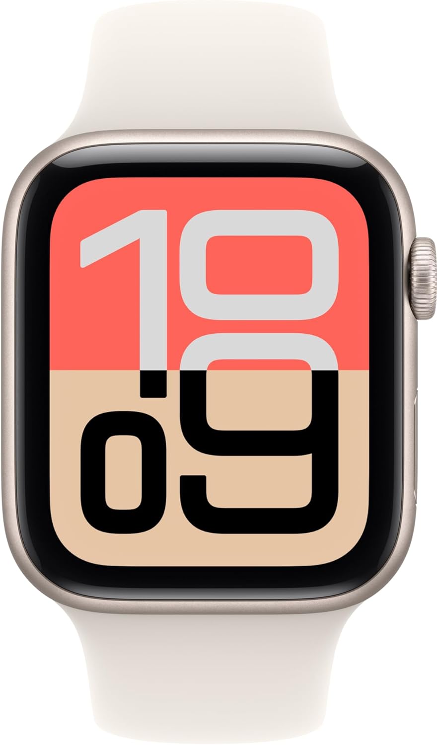 Apple Watch SE 3 40mm Starlight Aluminum Case with Starlight Sport Band