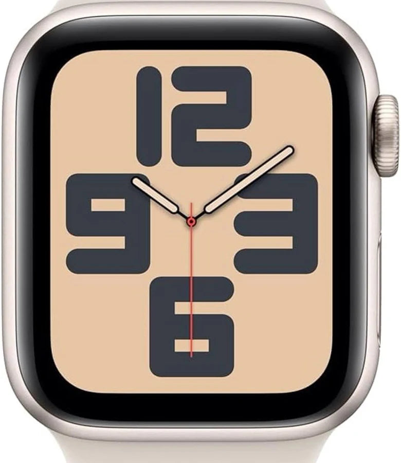 Apple Watch SE 2 44mm Starlight Aluminum Case with Starlight Sport Band